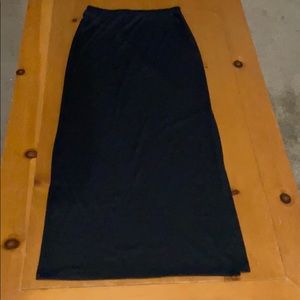 Black Maxi Skirt